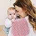 sleepyturtle 5 Pack Waterproof Baby Burp Cloths Extra Absorbent and Soft
