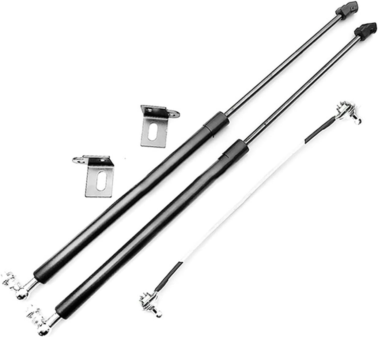 Compatible With Mazda 3 BL 2009-2012 Car-styling Refit Bonnet Hood Gas Shock Lift Strut Bars Support Rod(Carbon blue)