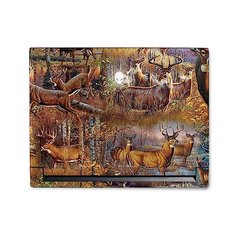 Image of MightySkins Skin Compatible with Alienware M18 R1 (2023) Full Wrap Kit - Deer Pattern | Protective, Durable, and Unique Vinyl Decal wrap Cover | Easy to Apply & Change Styles | Made in The USA