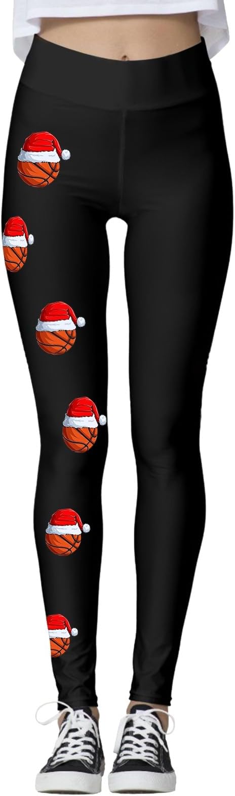 ZOIASWWomen's High Rise Full Length Legging Leggings for Women, High Waist Plus Size Black Leggings for Women Workout Gym Pants