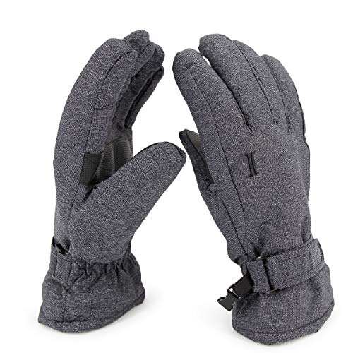 Igloos Taslon Men's Winter Gloves Waterproof Insulated 3M Thinsulate Gloves for Skiing