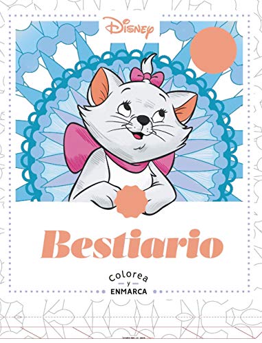 Portada de Colorea y enmarca. Bestiario