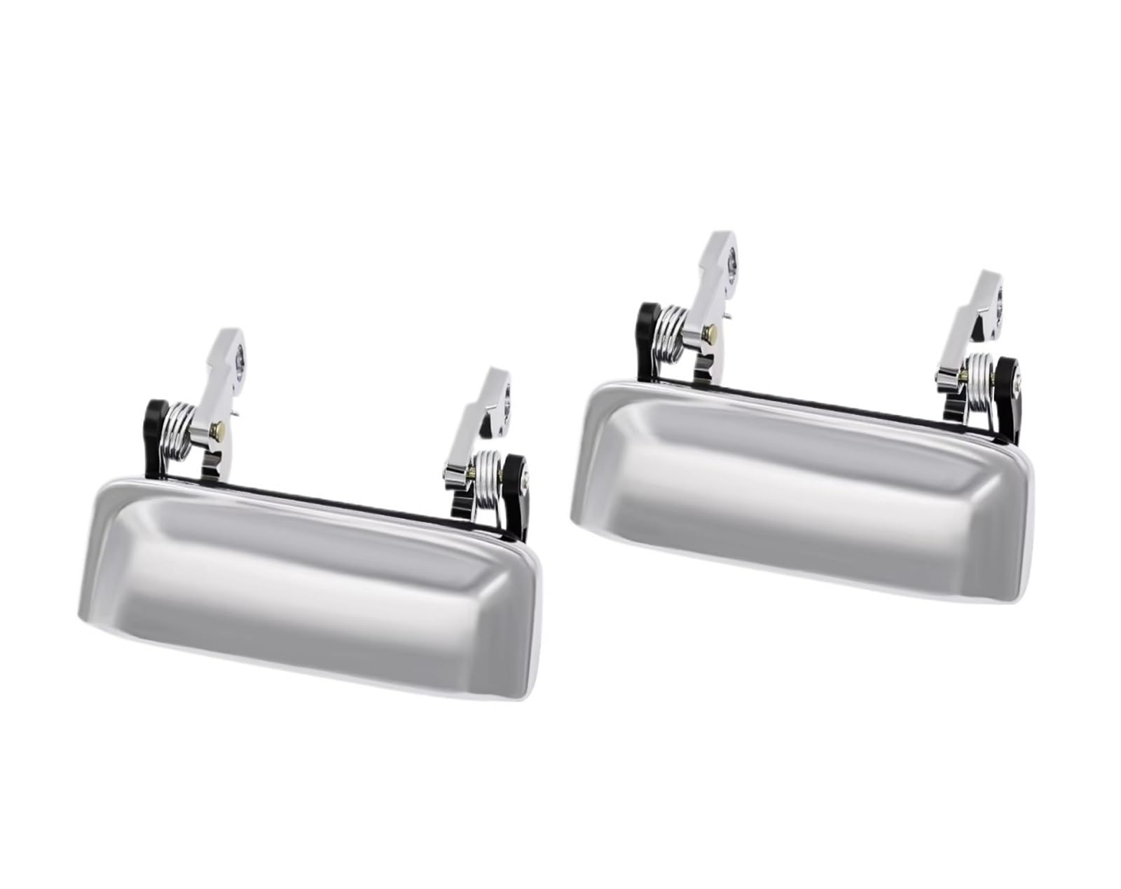 DHDYJSA for Mazda for B2300 for B2500 for B3000 for B4000 1998-2011 Left Right 2L5Z-1022404BAA FO1310134 Chrome Exterior Door Handle Outer Door Handle