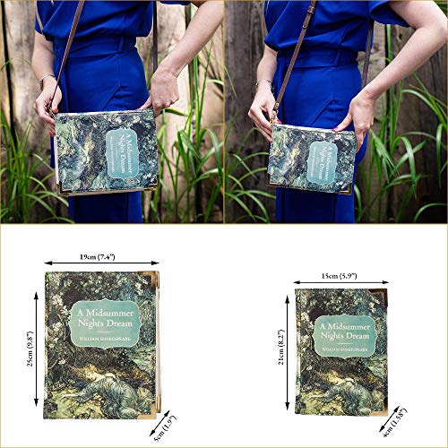 Well Read Co Crossbody Purse Handbag for Book Lovers - A Midsummer Night's Dream, Vegan Leather, Small3