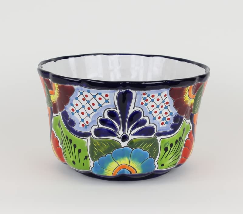 Mexican Ceramic Pots, Talavera Pottery, Mexican Garden Pottery, Mexican