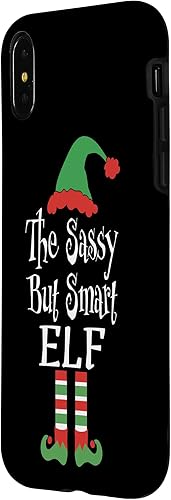 Miniatura 8 de Funda de regalo para iPhone 12 mini Christmas The Sassy But Smart Elf para teléfono celular