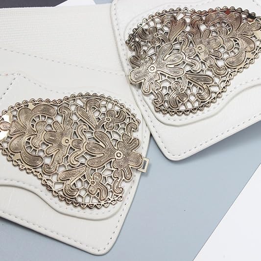 Belt Women Decorative Ethnic Accessories Skirt Trench Coat Waist Wide Dress Elastic Belt3