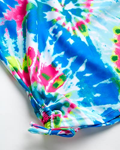Limited Too Girls' Rash Guard Set - UPF 50+ Two-Piece Swim Shirt and Bikini Bottom (2T-6)3