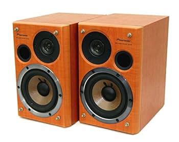 スタジオモニタースピーカー 木目調 2ウェイ　　パイオニア　S-A4-LR スタジオモニタースピーカー 木目調 2ウェイ パイオニア S-A4-LR