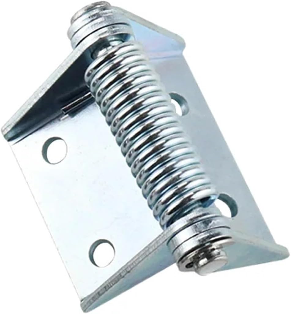 Stainless Steel Self Closing Return Spring Large Load Bearing Hinge Large Industrial Machinery and Equipment Hinge 1Pcs(Small Size)