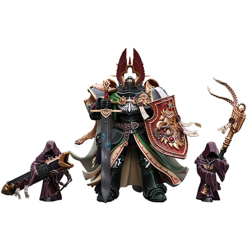JOYTOY Warhammer 40,000 1/18 Action Figure Dark Angels Primarch Lion El‘Jonson Collection Model Birthday gift — image 1