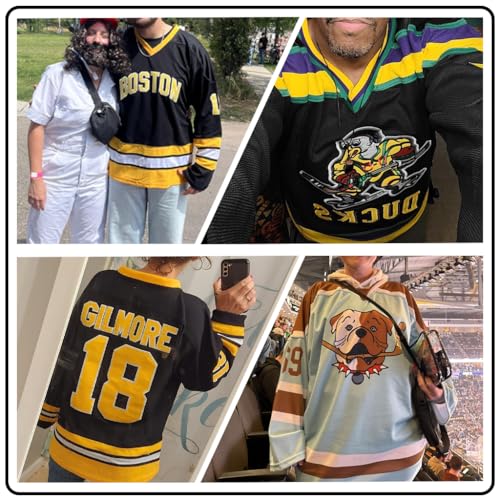Custom Hockey Jersey Personalized Hockey Shirt Stitched Or Printed Name Number Logo Sports Practice Jersey for Men Women - Thumbnail 5