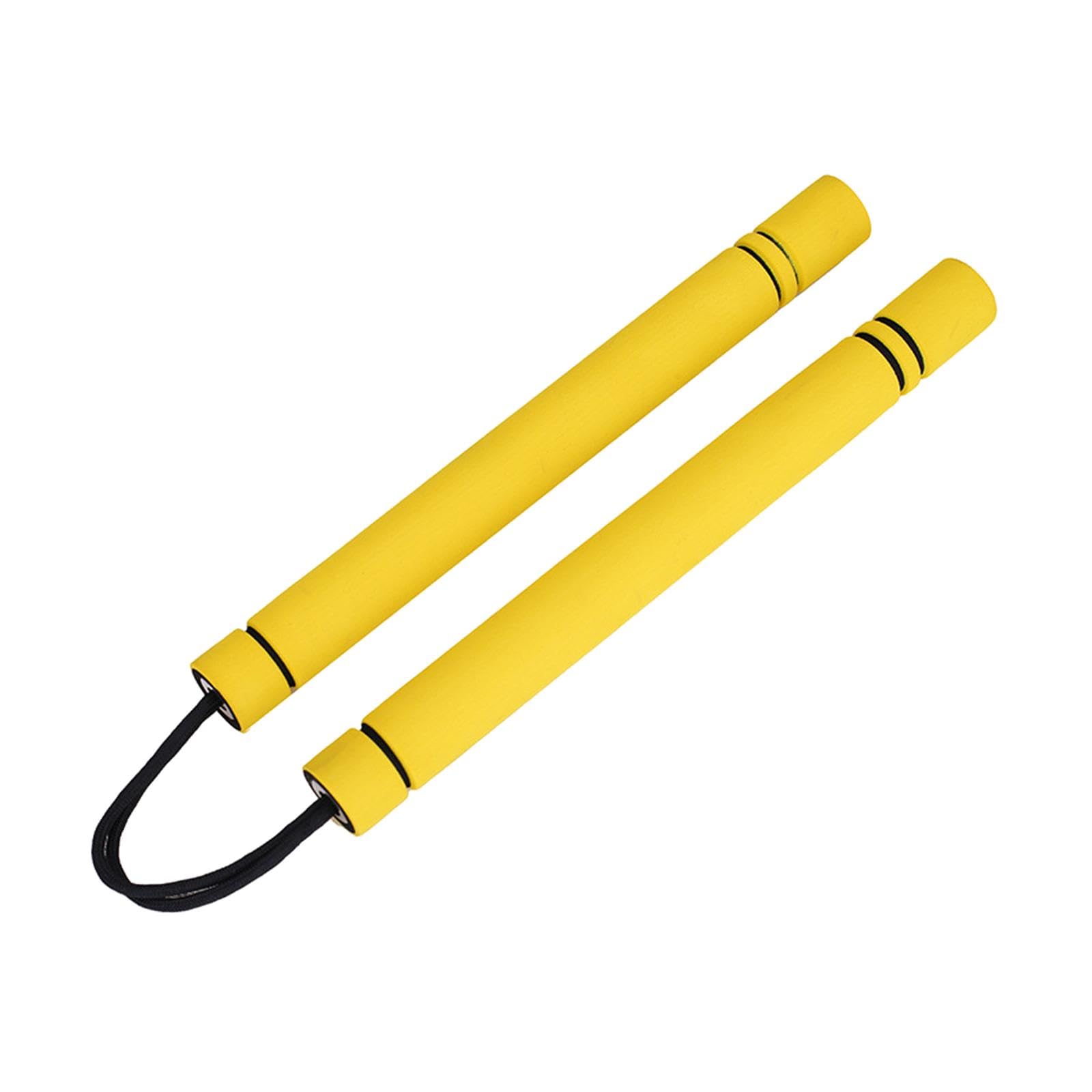 UJEAVETTE Training Foam Nunchucks Martial Art Sticks for Kids Adults Beginners Fitness Yellow (B0CZRJR36S) Amazon Price History, Amazon Price Tracker