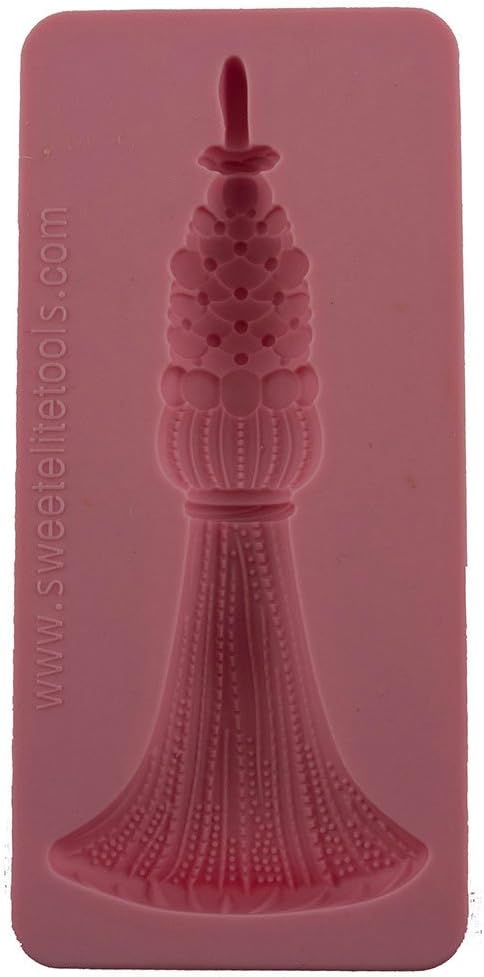Sweet Elite Tools - Tassel 1 Silicone Rolled Fondant and Gumpaste Mold by Colette Peters