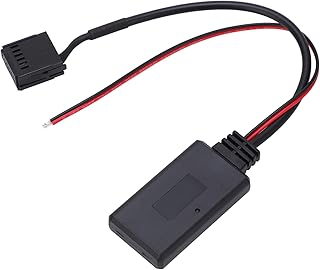 Adaptador de entrada auxiliar para carro, cabo de entrada auxiliar som claro fácil de usar, ABS prático resistente ao calor para atualização