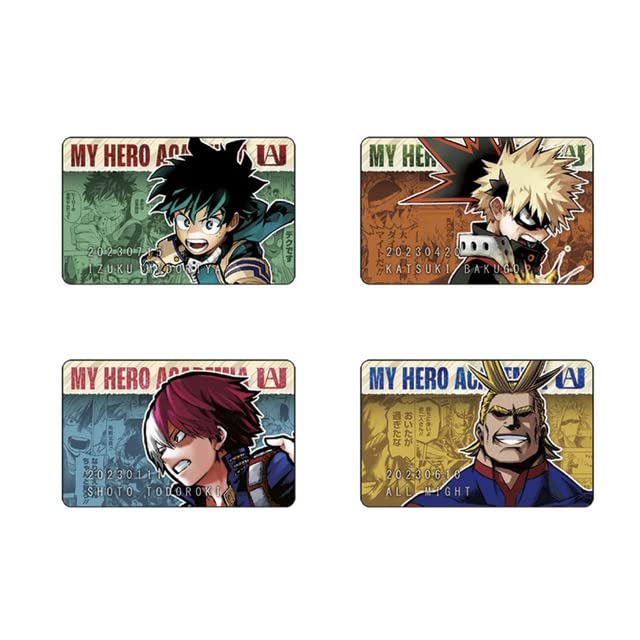 Amazon | ヒロアカ バースデーカード4種セット | グリーティングカード