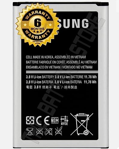 Image of THE BATTERY STORE Original EB-BN750BBC Battery for Samsung Galaxy Note 3 Neo N750 N7502 N7505 Battery with 6 Month Warranty*** (PPP160)