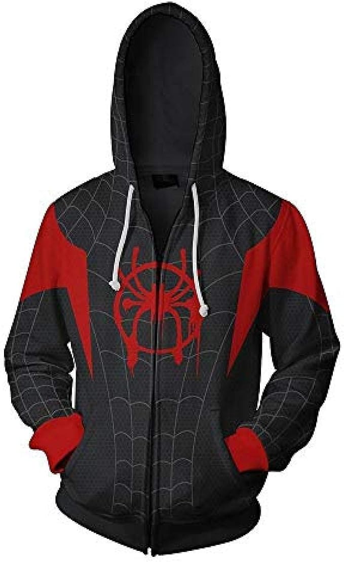 Bkckzzz Sudaderas con Capucha Manwei Ultimate SpiderMan 3D Parejas vanguardistas Impreso Ropa Bkckzzz Sudaderas con Capucha Manwei Ultimate SpiderMan 3D Parejas vanguardistas Impreso Ropa