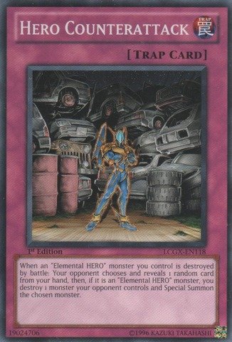 Amazon.com: Yu-Gi-Oh! - Hero Counterattack (LCGX-EN118