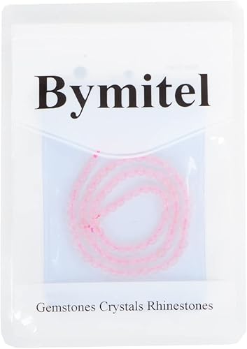 Miniatura 5 de Bymitel 90 cuentas de piedra sueltas y auténticas naturales, redondas, espaciadores de piedras preciosas para hacer joyas de 15.5 pulgadas por hebra