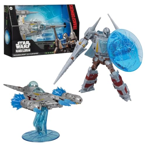 Transformers Collaborative Star Wars: The Mandalorian N-1 Starfighter...