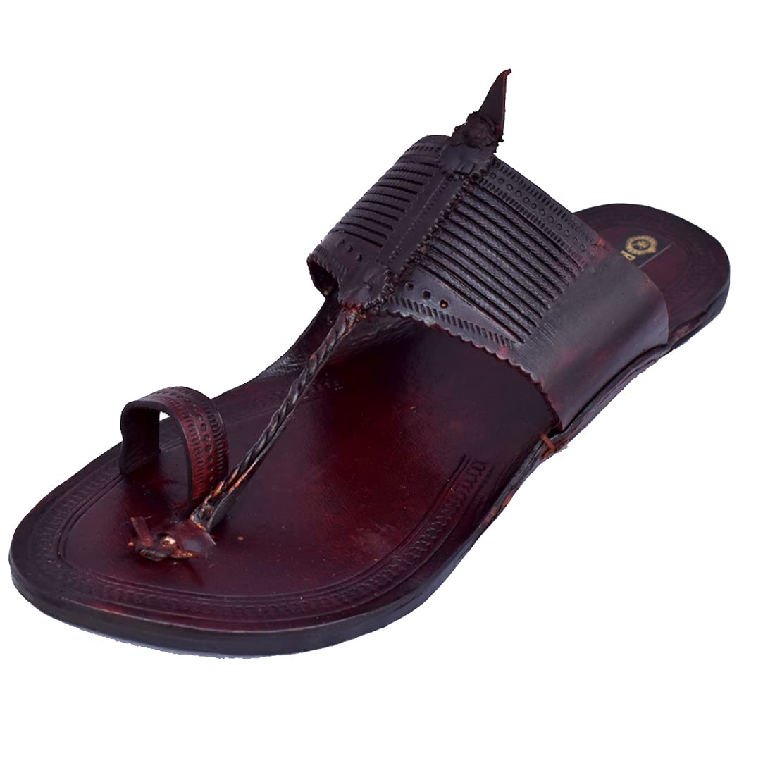 Countless Steps Kolhapuri Chappal for Men Stylish Kolapuri Chapal Men Slipper mojaris Jutti Juti Handmade-7 Yellow (B0B65F2PX1) Amazon Price History, Amazon Price Tracker