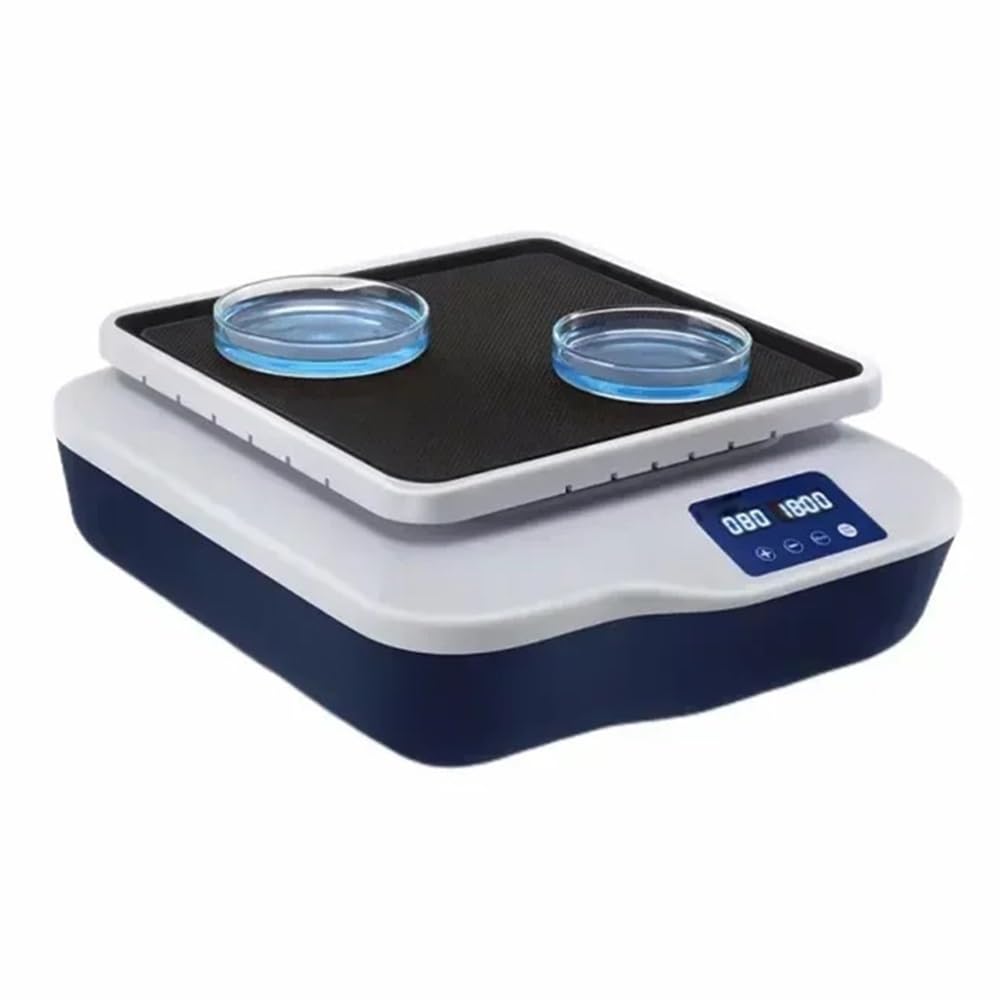 Equipos y suministros de laboratorio Agitador digital LED SK-R1807-S con capacidad de carga máxima 2 kg. Incluye plataforma for plato ángulo 7 grados