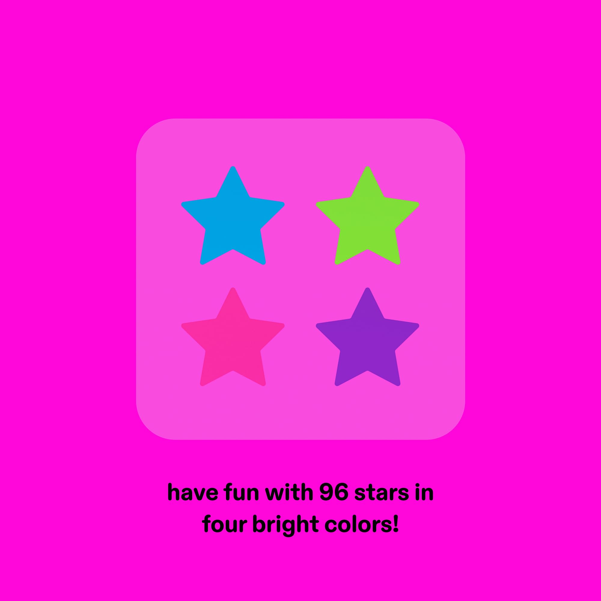 Starface Hydro-Star Party Pack Pimple Patches BIG PACK, Hydrocolloid, Clinically Proven Spot Shrinking in 6 Hours, Absorb Fluid, Reduce Redness, 4 Fun Colors, Vegan, Cruelty-Free Skincare (96 Count): 96 Count, Standard Colorful Hydrocolloid Stars