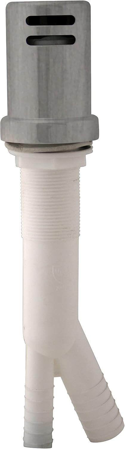 Westbrass A200-1-07 1-3/4" x 2-3/4" Solid Brass Air Gap Cap Kit, Skirted, 1-Pack, Satin Nickel 1 Pack Satin Nickel