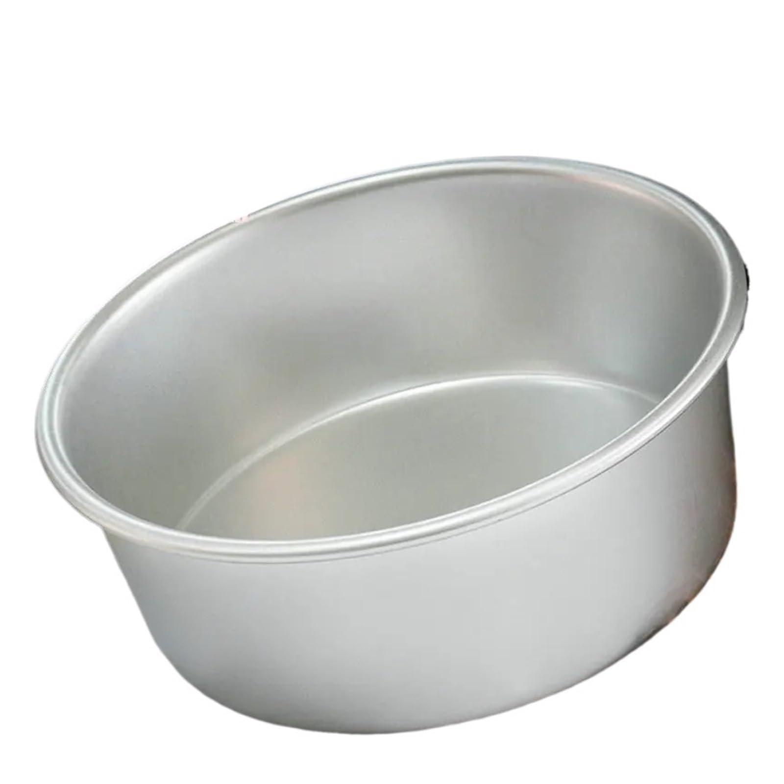 Stampo in chiffon con fondo tondo in alluminio da 10-12 pollici for teglia forno(White 10 inches)