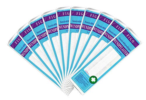 varivendo Notizblock + Figo latexfreie Wundpflaster Pflaster sensitive Pflasterstreifen (b) Sensitiv 5 Meter)