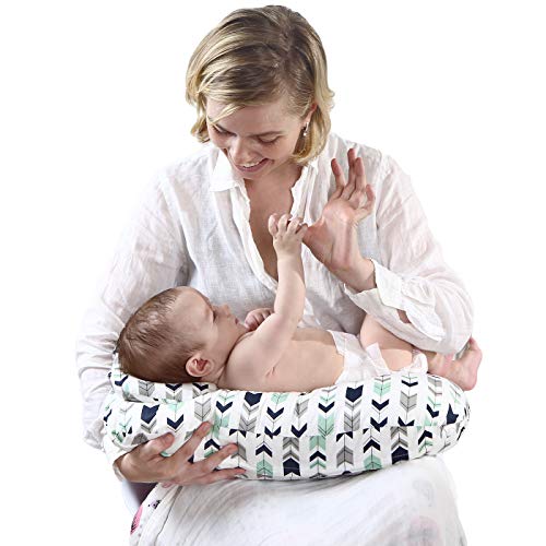 Borje 45° Angle Newborn Breastfeeding Adjustable Pillow for Babies Nursing Baby Lounger