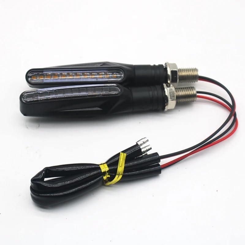 Intermitente ámbar universal y luz trasera de moto 12V recambio 3