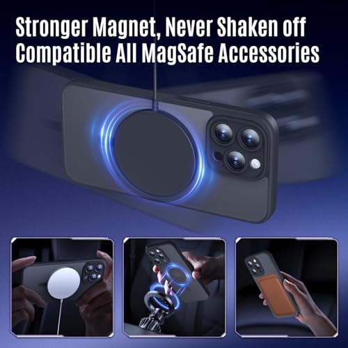 Image of Symcele Designed for iPhone 15 Pro Max Case, Black
