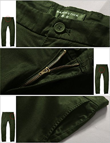 Image of Match Men's Regular Fit Comfort Stretch Casual Chino Pants