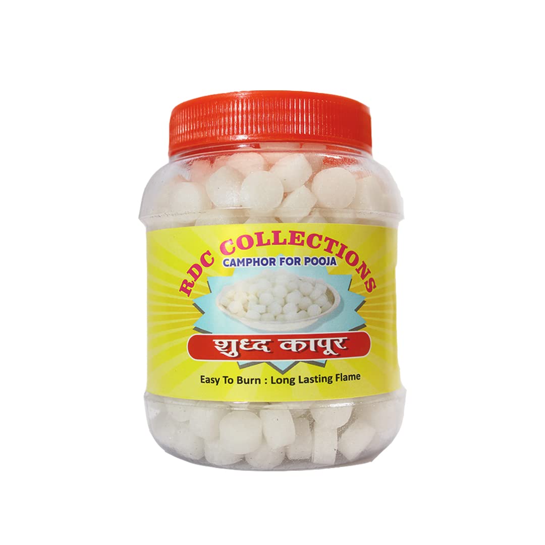 RDC COLLECTIONS Camphor Tablet Jar - 150 gm