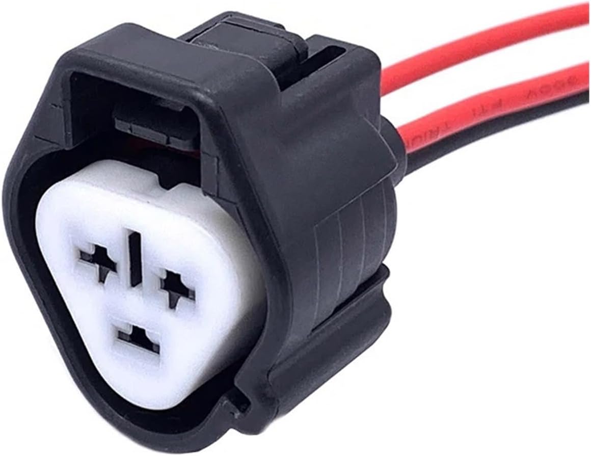 3Pin Ignition Coil Plug Compatible With Waterproof Electronic Connector Wiring Harness 6188-099 6189-0179(3P Male,20 Pcs)