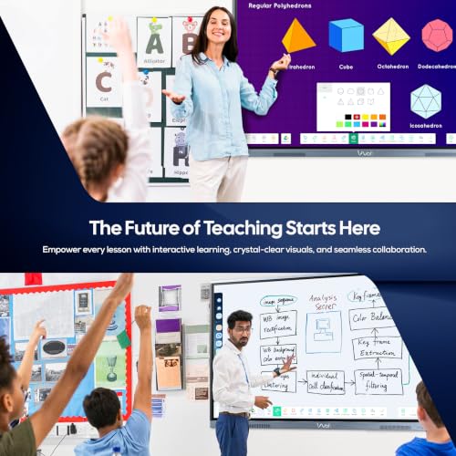 Image of AIWaft Turbo Tab AI Interactive Flat Panel 86 Inch, 4K UHD Display