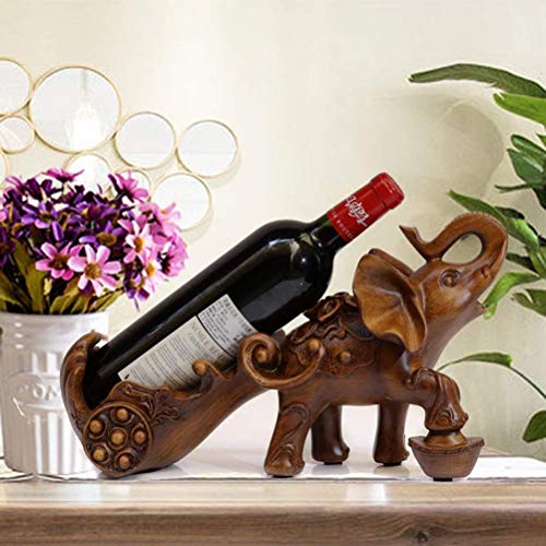 Soporte para Botellas con Forma de Elefante 38x12x21 cm miniatura 4