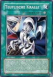 yugioh ptdn Inklusive GECO Versandschutz PTDN-DE047 - Teuflische Kralle - Common - Yu-Gi-Oh! - Deutsch - mit GECO Versandschutz