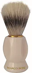 Marco Boni Pincel De Barba Grande Cerdas Em Nylon Mesclado 1387 Cabo Marmorizado 1387 1 Unidade