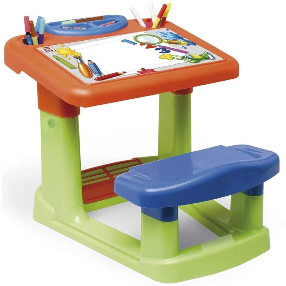 Chicos - Mi Pupitre Extensible Que se Adapta al Crecimiento del niño | Pupitre Infantil con cajón guardaobjetos | Material de Gran Resistencia y Durabilidad | A Partir de 24 Meses (51002)