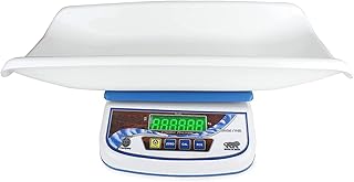 ACU-CHECK Baby Weighing Scale with Tray for Newborn Baby infants & Toddler upto 30 Kg Capacity Weight Machine Scale for Ho...