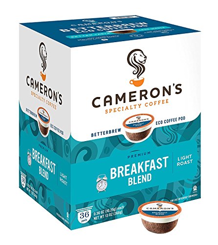 Cameron's Coffee Single Serve Pods, Breakfast Blend, 36 Count (Pack of 1)