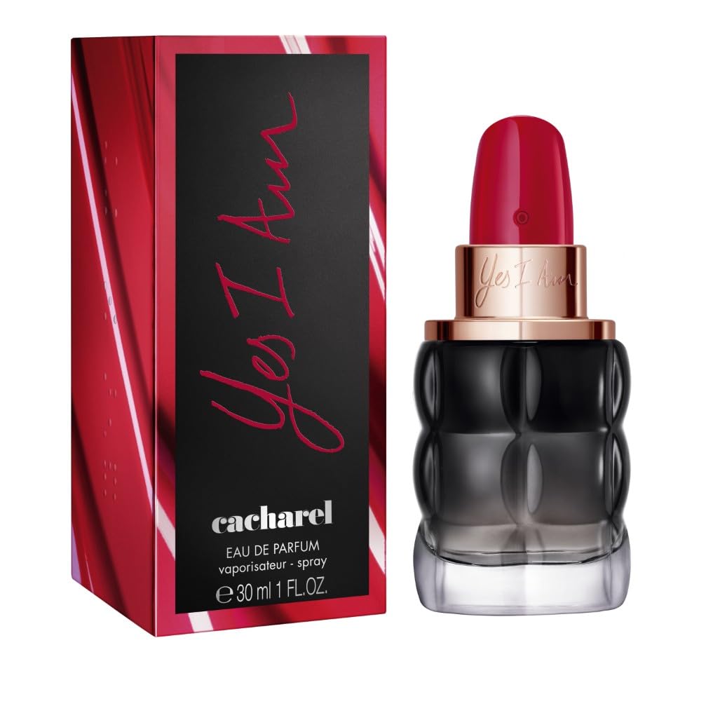 Cacharel Yes I Am Eau de Parfum Donna, Profumo Donna Energico e Determinato, Fragranza Floreale e Cremosa, Con Gelsomino Sambac e Cardamomo, A Lunga Durata, Profumo di Lusso per Donna