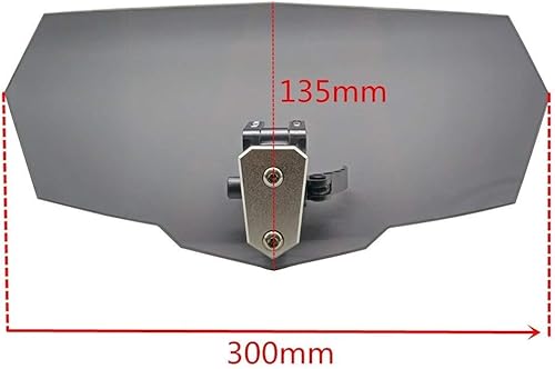 Miniatura 4 de PUHEB Deflector de viento de motocicleta parabrisas ahumado para BMW R 1200 Gs apto para Honda Vfr 800 Fit para Yamaha Fit para Kawasaki Versys 650