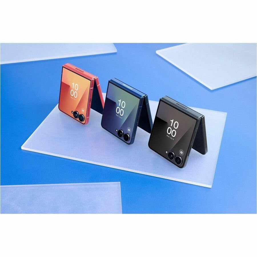 Samsung Galaxy Z Flip7 SM-F766U 256 GB Smartphone - 6.9" Flexible Folding Screen Dynamic AMOLED 2X Full HD Plus 2520 x 1080