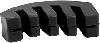 Amortecedor de Borracha para Prática de Violino, Amortecedor para Prática de Violino Fácil de Usar Design Compacto Ampla Aplicação Flexível Longa Vida útil para Amantes (Preto)
