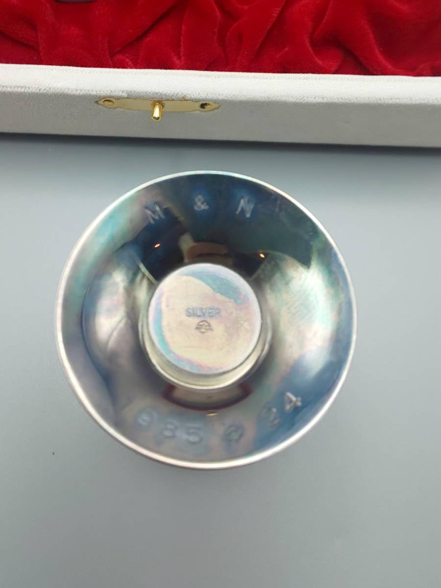 松田聖子 神田正輝 引出物 銀杯