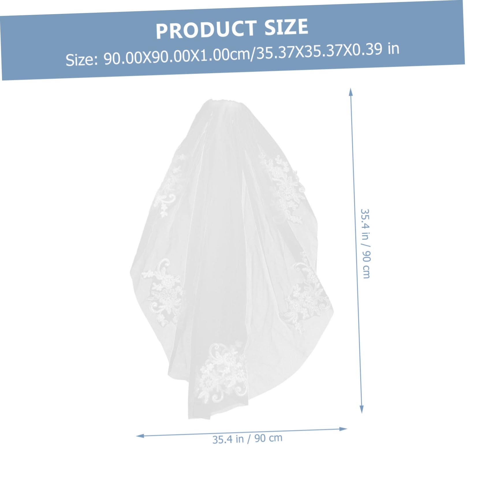 Holibanna 4pezzi Nuziale Da Sposa Singolo Con Fiori Elegante Accessorio Per Cerimonie e Fotografie Di Matrimonio Design Raffinato Per Sposi